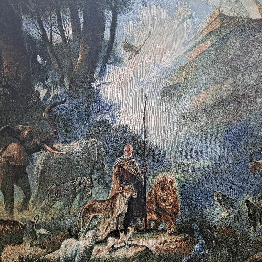 Large Noah's Ark tapestry